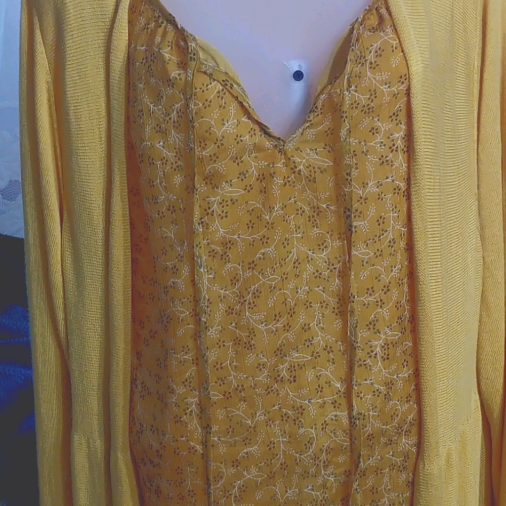 Top and Cardigan